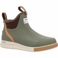 Xtratuf Men's 6 in Ankle Deck Boot Sport, OLIVE, M, Size 8 ADSM300